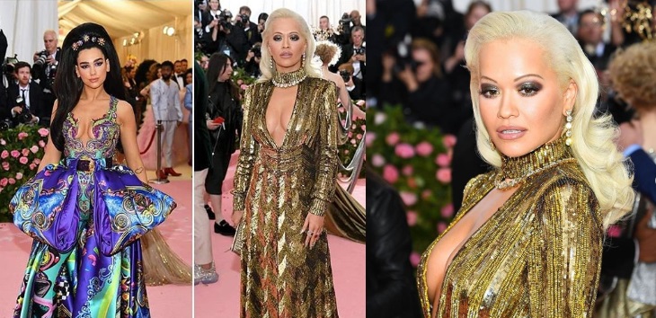 Rita Ora dhe Dua Lipa, dy artistet kosovare që shkëlqyen në “Met Gala”