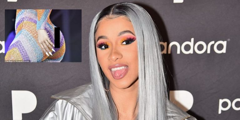 I griset kostumi teksa bën twerk, Cardi B zbulon gjithçka gjatë performancës