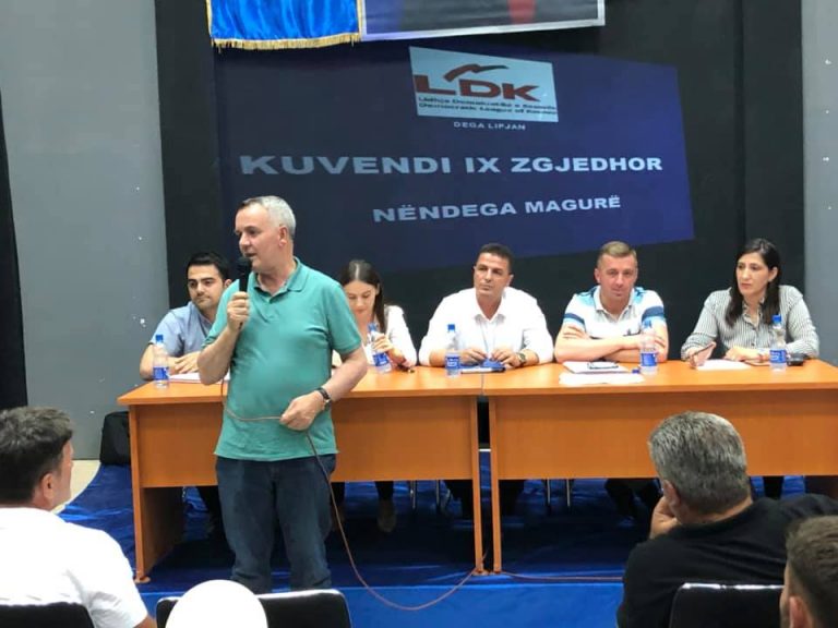 LDK-Magure zgjedh Latif Ramadanin kryetar, Imri Ahmeti: Magurasit dëshmuan si gjithmonë në mbështetje të vlerave