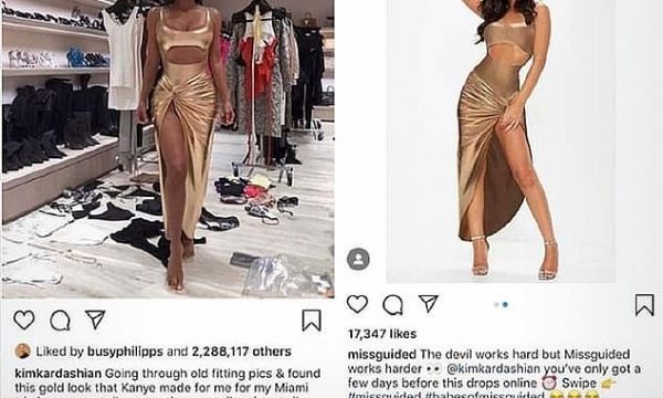 Kim Kardashian fiton miliona pasi akuzoi kompaninë se i vodhi stilin e veshjes