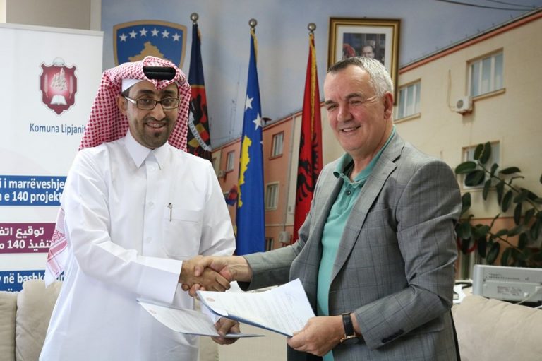 Kryetari Ahmeti nënshkruan marrëveshje bashkëpunimi me organizatën Qatar Charity