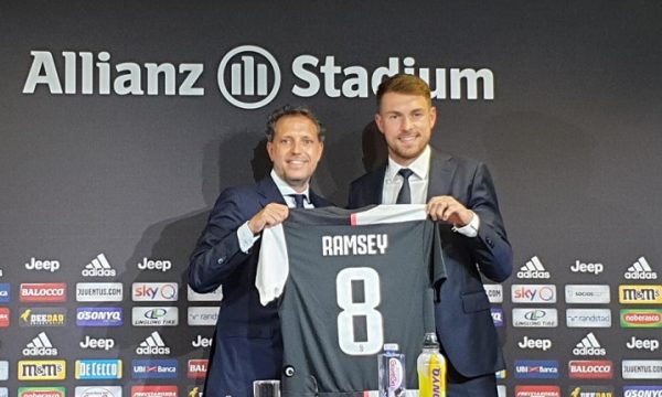 Ramsey prezantohet te Juventus dhe zgjedh fanellën me numrin 8