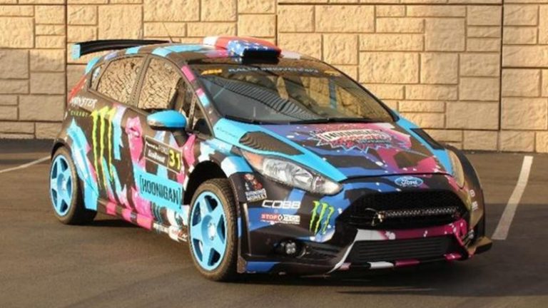 Del në shitje një Ford Fiesta ST e modifikuar për gara nga Hoonigan