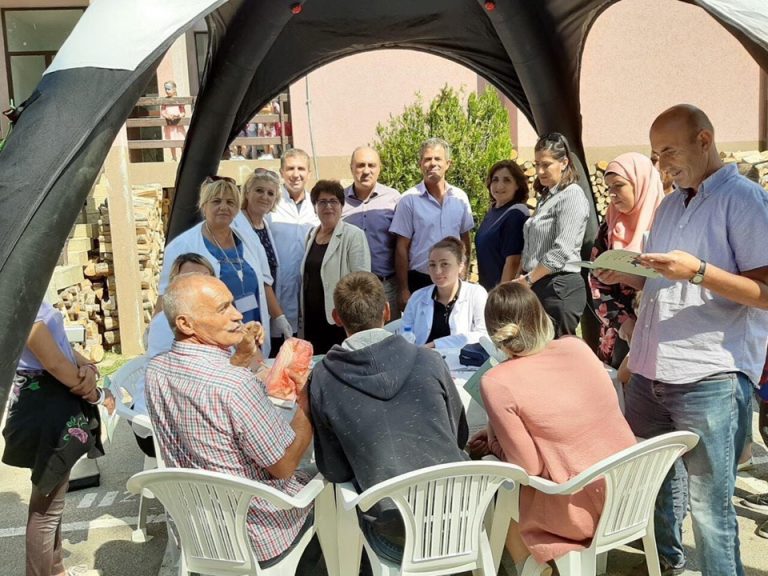 Në fshatin gadime mbahet Fushata e quajtur PërSHëNDETJE për një shëndet më të mirë