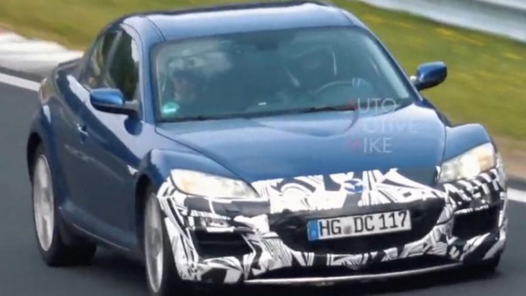 Mazda po e teston një RX-8 të ri, që në brendësi ka sistem më ndryshe të funksionimit