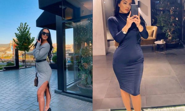 Blerona Zeqiri del para pasqyrës për të na treguar sa e hollë është bërë