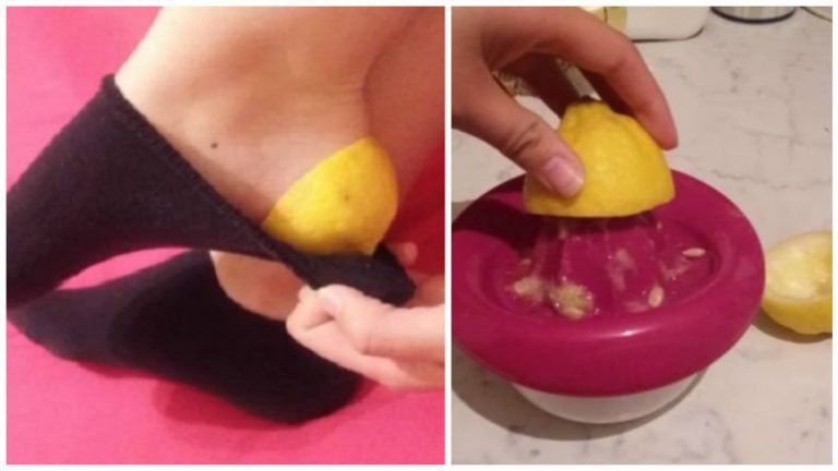 Ka vënë limon në çorape para gjumi! Kur është zgjuar, nuk ka besuar se çfarë ka parë