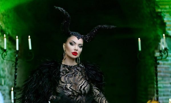 Zaimina, bëhet Maleficent për Halloween