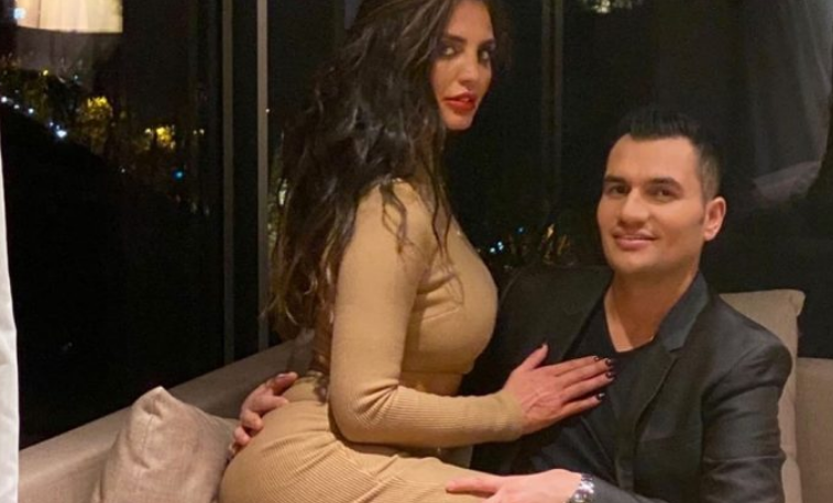 Genta Ismajli në një moment romantik me të dashurin turk