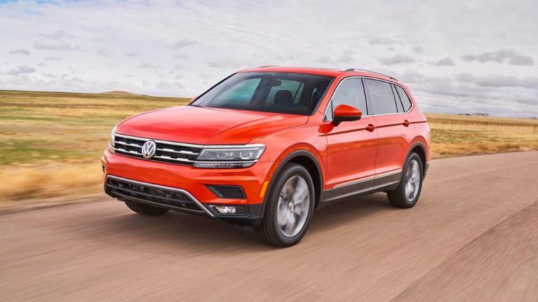 Volkswagen Tiguan është parë gjatë një sesioni fotografik, i vërehen disa ndryshime të lehta në dukje
