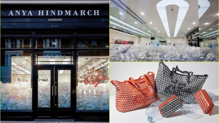 Kreatorja mbushi dyqanin në Londër me 90 mijë shishe plastike – tregon edhe mesazhin që deshi të përcjellë