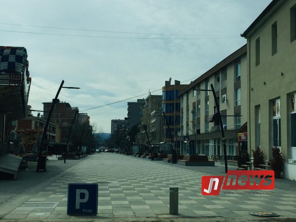 Koronavirusi – pak persona shihen rrugëve në Lipjan