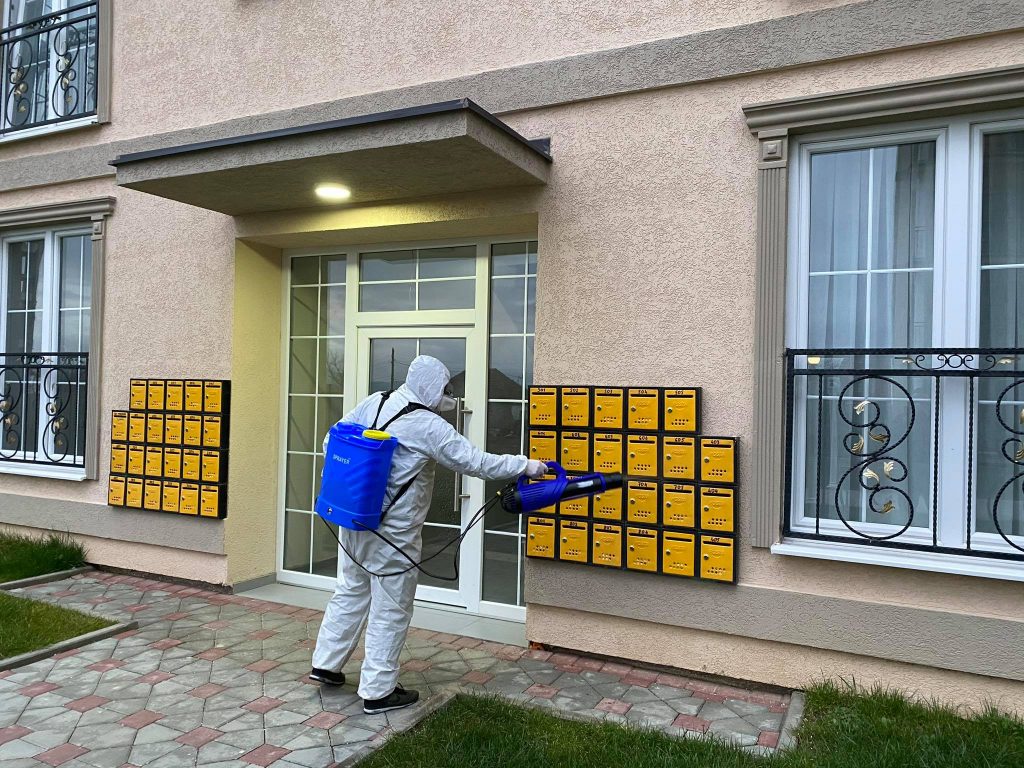 Inter Group Lipjan bënë dezinfektimin objekteve banesore (FOTO)