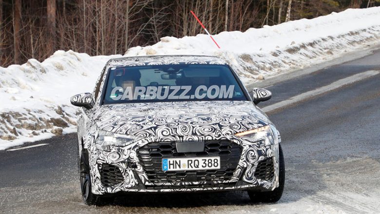 Shfaqet duke u testuar Audi RS3 Sedan, që do të rivalizojë me Mercedes-AMG CLA 45