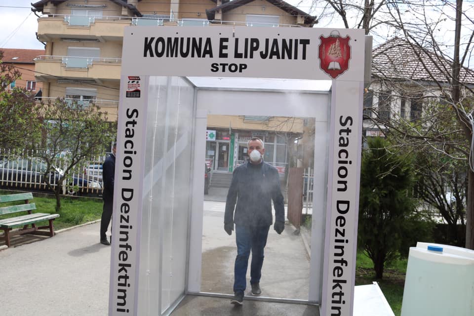 Lipjani bëhet me tunel dezinfektues
