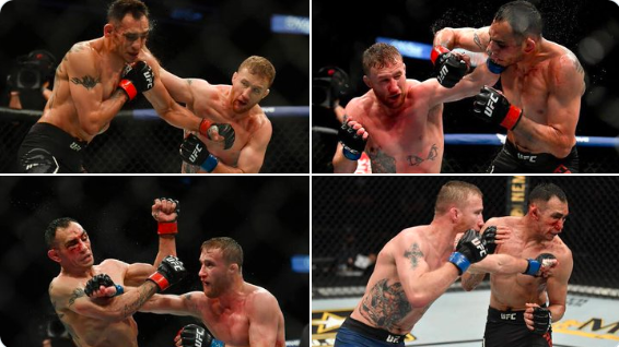 Pamje: Gaethje e rreh brutalisht Fergusonin, Khabibin në radhë