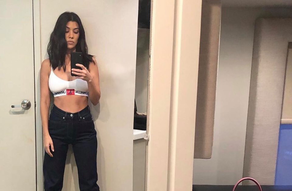Kourtney hap arkivat, publikon këtë fotografi nga e kaluara