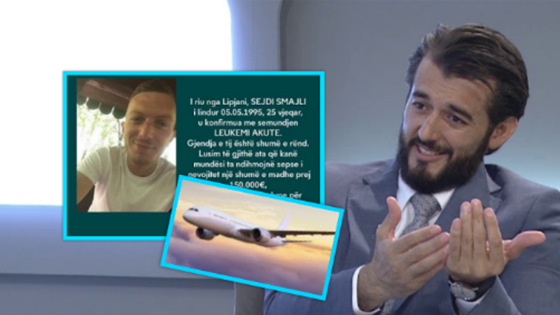 Labi njofton se Sejdi Smajlit i janë mbledhur 150 mijë euro: I duhet veç edhe leja për fluturim