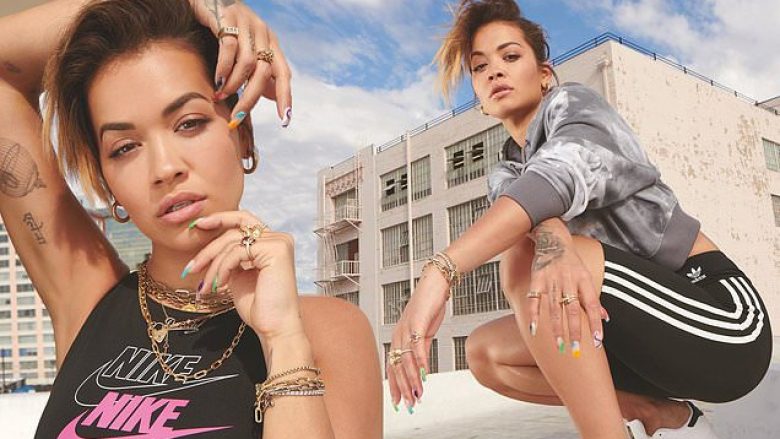 Rita Ora duket senzacionale në promovimin e veshjeve të reja sportive