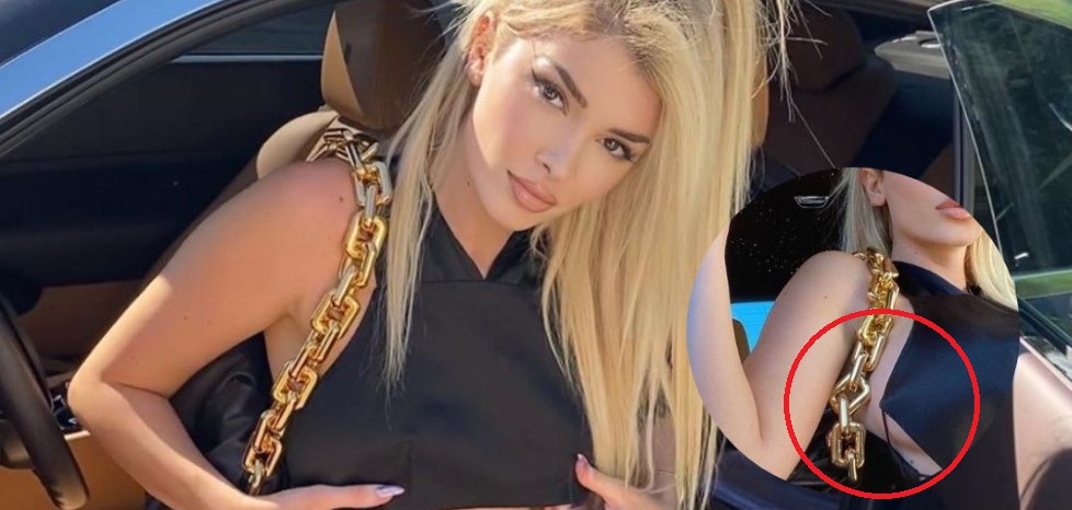 Era Istrefi del me veturën e saj luksoze, ‘harron’ të vesh sytjena