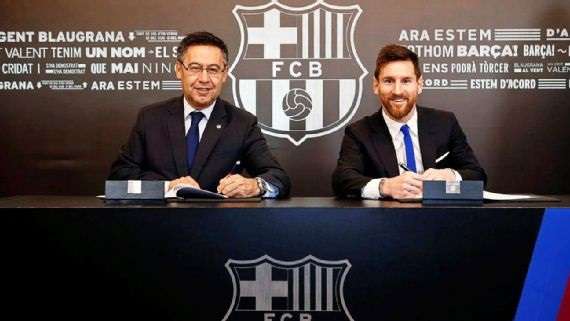 Ish-presidenti i Real Madridit e mbron Bartomeun: Po trajtohet si dele e zezë