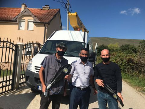 Nënkryetari Qerimi viziton punimet në Medvec e Janjevë