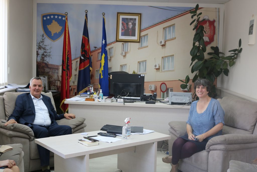 Kryetari Imri Ahmeti ka pritur humanisten Elizabeth Gowing