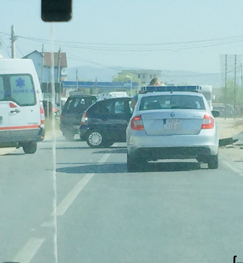 Aksident në Lipjan (FOTO)