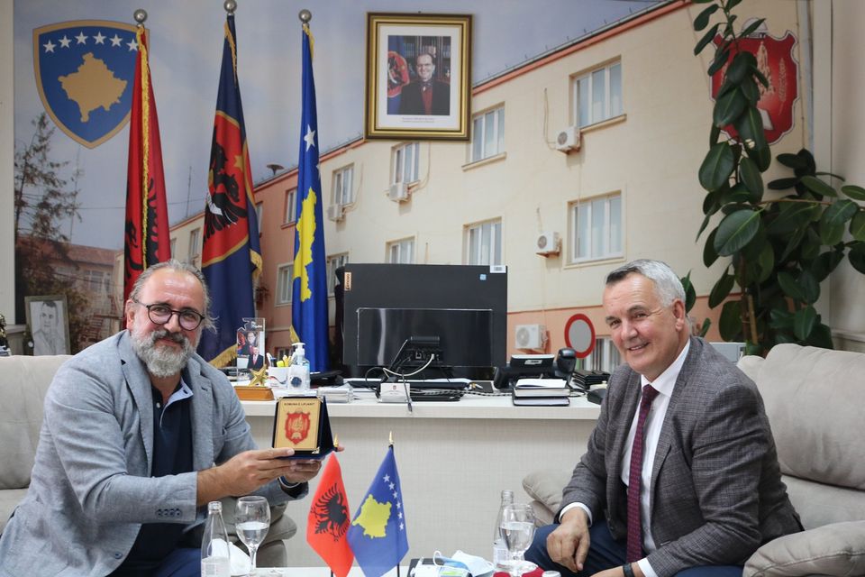 Kryetari Ahmeti, ka pritur Kryetarin e Bashkëisë së Vlorës së Shqipërisë Dr. Dritan Leli
