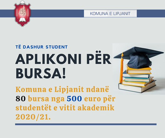Komuna e Lipjanit hap konkursin për bursa për studentë