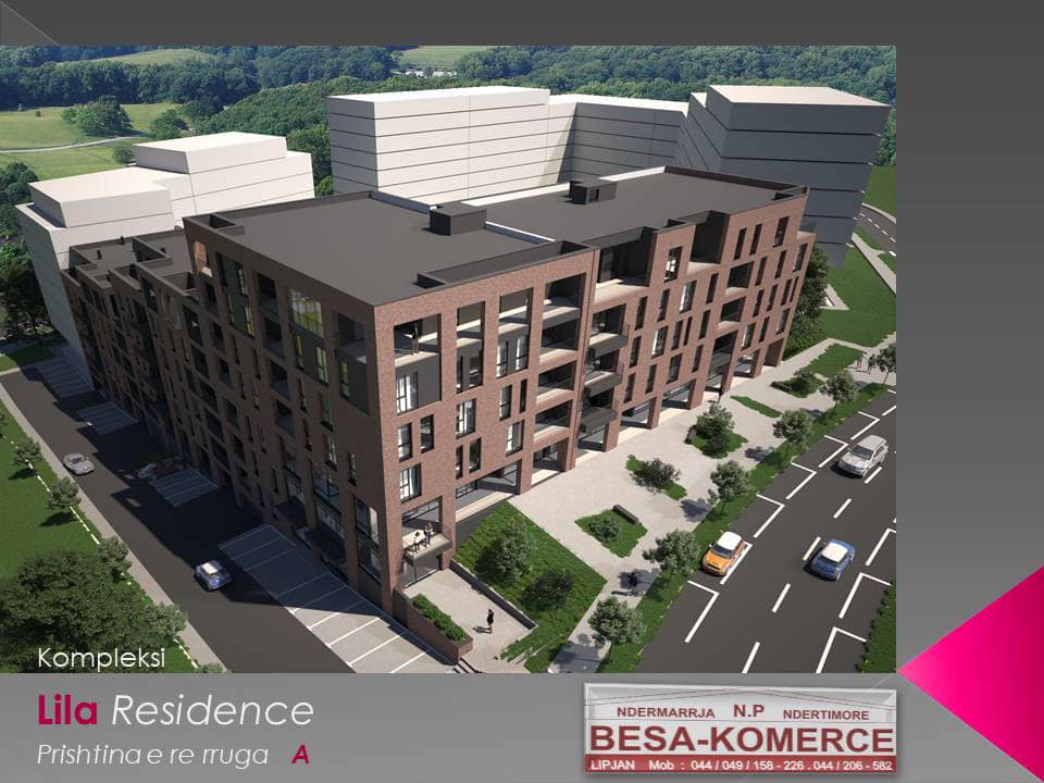 Pamje madhështore nga kompleksi “LILA RESIDENCE” Prishtinë