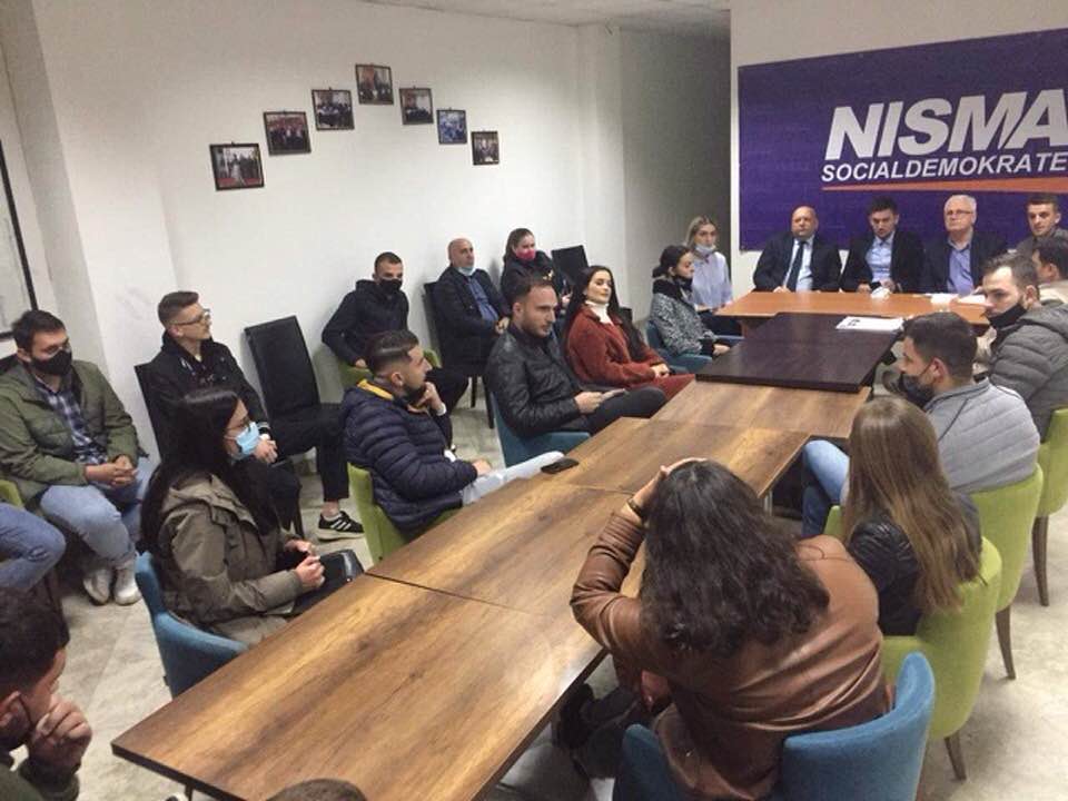 Pajtim Durmishi zgjedhet kryetar i rinisë e Nismës Socialdemokrate dega në Lipjan