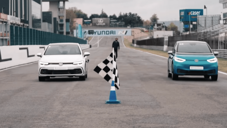 Cili është më i shpejtë, Golf GTI apo VW ID.3 elektrik?