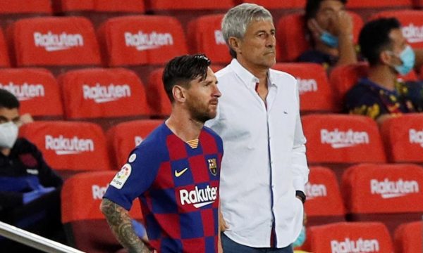 Setién, Messit: “Nëse nuk të pëlqen ajo çfarë them, ja ku e ke derën”