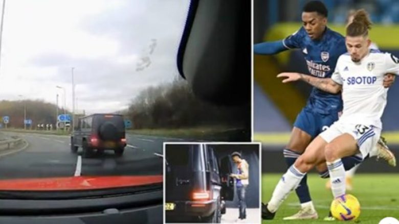 Momenti i tmerrshëm i yllit të Arsenalit – Joe Willock humb kontrollin e veturës luksoze dhe përfundon në shkurre