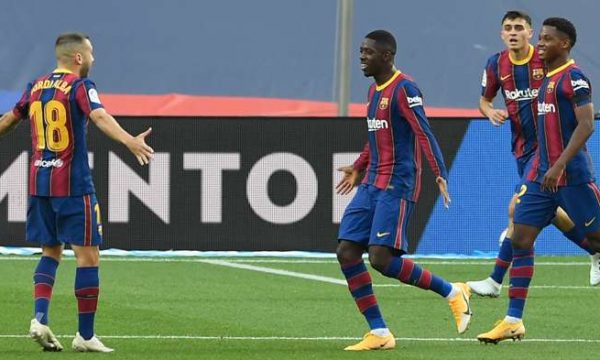 Dembele, i vendosur të vazhdojë me Barçën