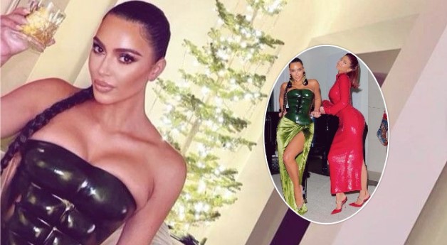 Kim Kardashian ndan me ndjekësit fotografi nga festa e Krishtlindjes bashkë me familje