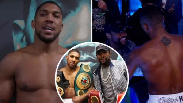 Joshua zbulon se çfarë i tha legjenda e boksit Mayweather pas triumfit ndaj Pulev