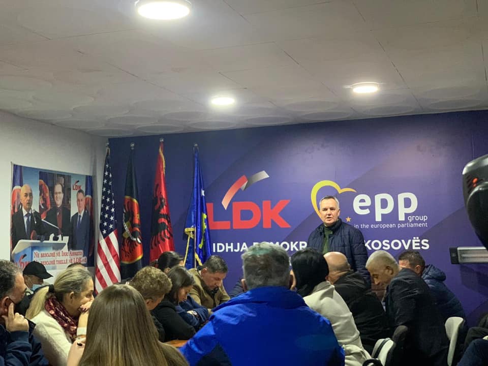 LDK në Lipjan, takim mobilizues për zgjedhjet e jashtëzakonshme të 14 shkurtit