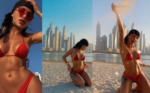 Prezantuesja shqiptare provokon me bikini: Paratë kthehen, e koha jo!