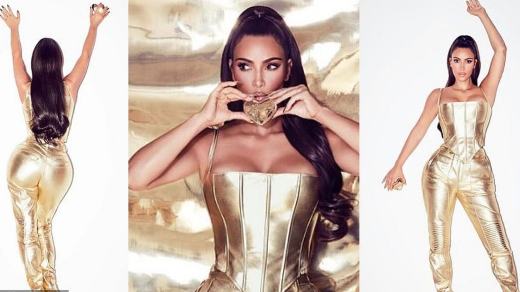 Kim Kardashian shkëlqen në fotosesionin e ri për markën “KKW Flagrance”