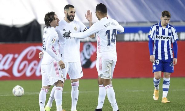 Real Madrid shkëlqen me fitore kundër Alaves