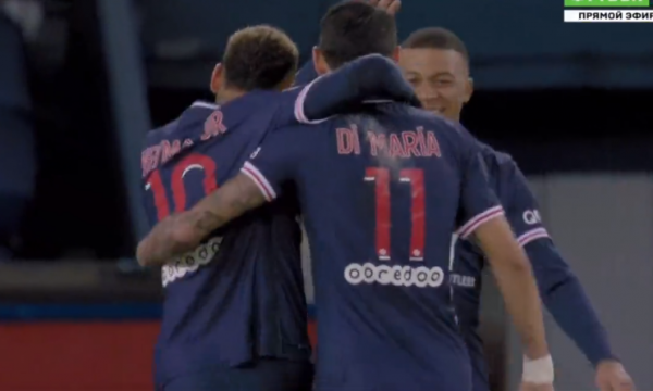 PSG shënon tre gola për tre minuta kundër Montpellier
