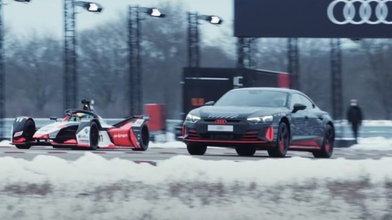 Audi e re elektrike provoi të jetë më e shpejtë se Formula 1