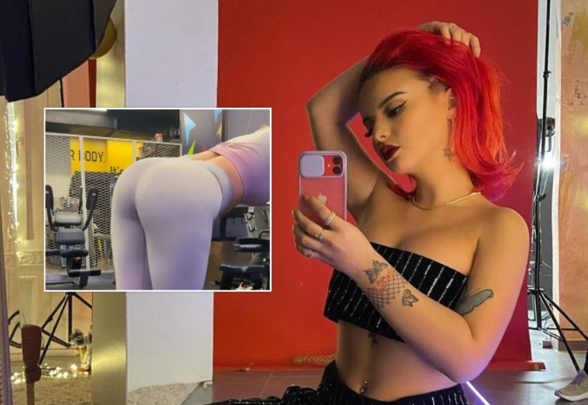 Rina Balaj provokon me linjat trupore nga palestra