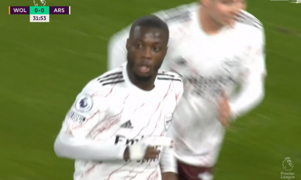 Pepe shënon gol të bukur për Arsenalin
