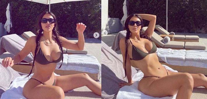 Kim Kardashian e ‘harron’ ndarjen, lë pa fjalë me paraqitjen në bikini