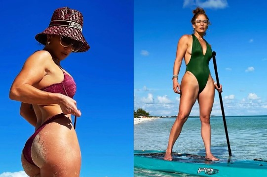 Jennifer Lopez shfaqet në top-formë gjatë përgatitjes së fotosesionit të ri