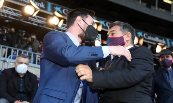 Laporta: “Jam i bindur se Messi dëshiron të vazhdojë në Barça”
