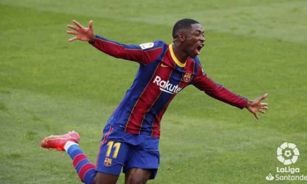 Barcelona triumfon në fund ndaj Valladolidit, Dembele heroi i ndeshjes